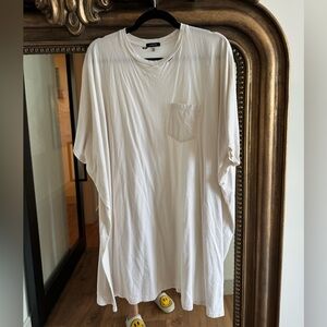 R13 distressed t shirt dress